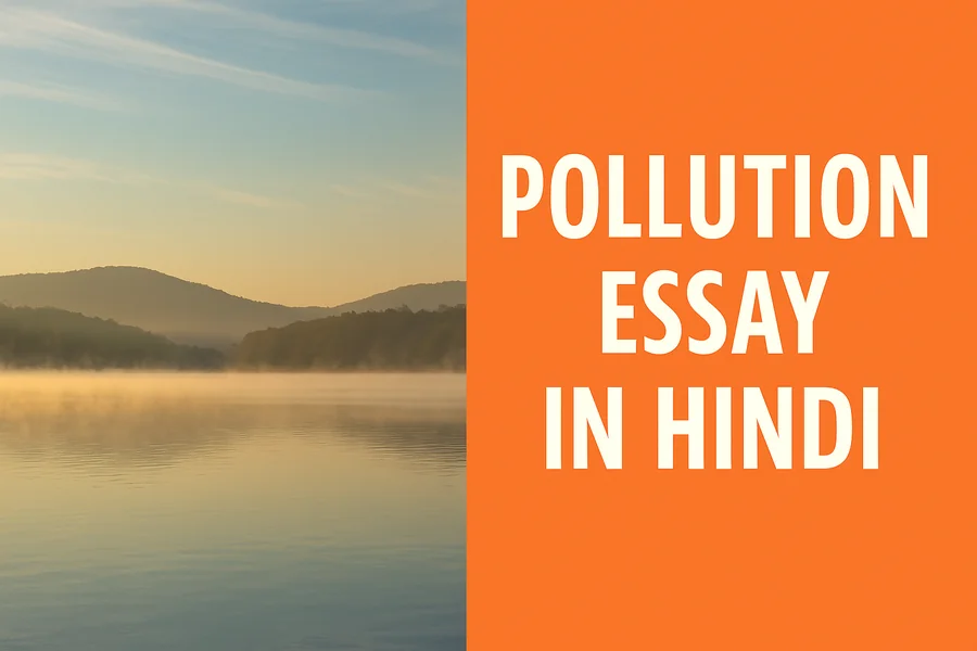 pollution essay in hindi