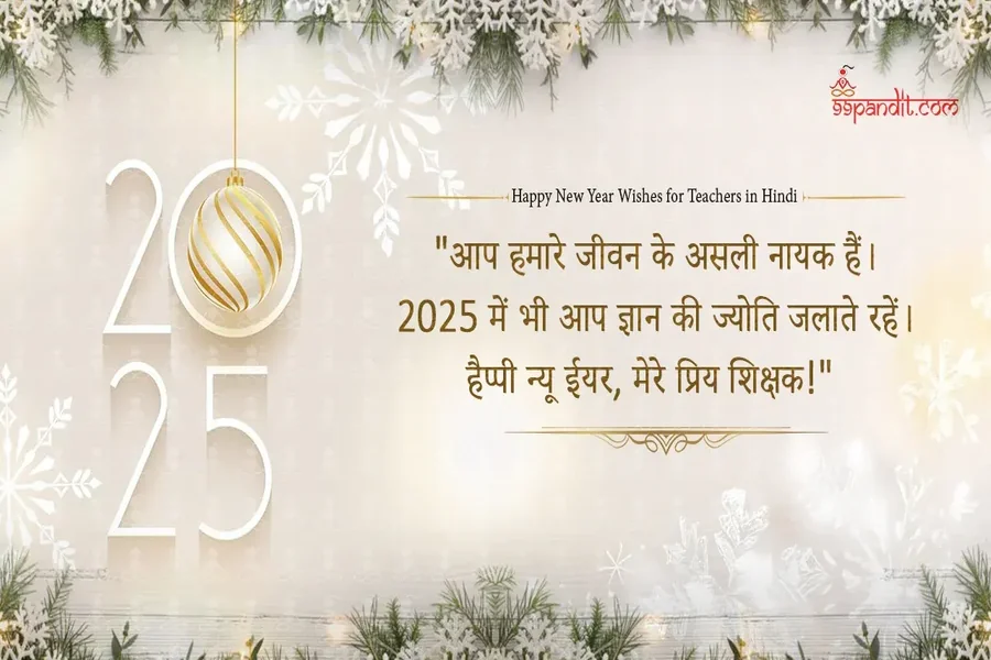 Happy New Year Wishes in Hindi